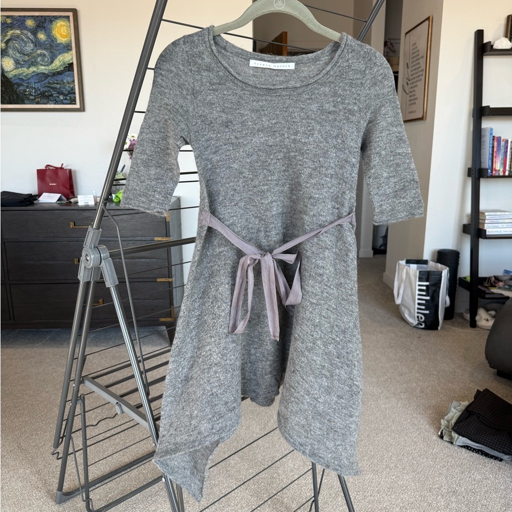 Susana Monaco Charcoal Knit Dress